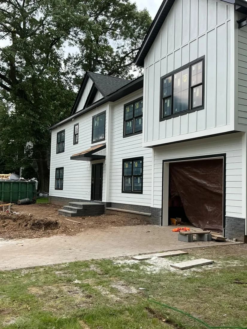 AZEK trim renovation, NJ home