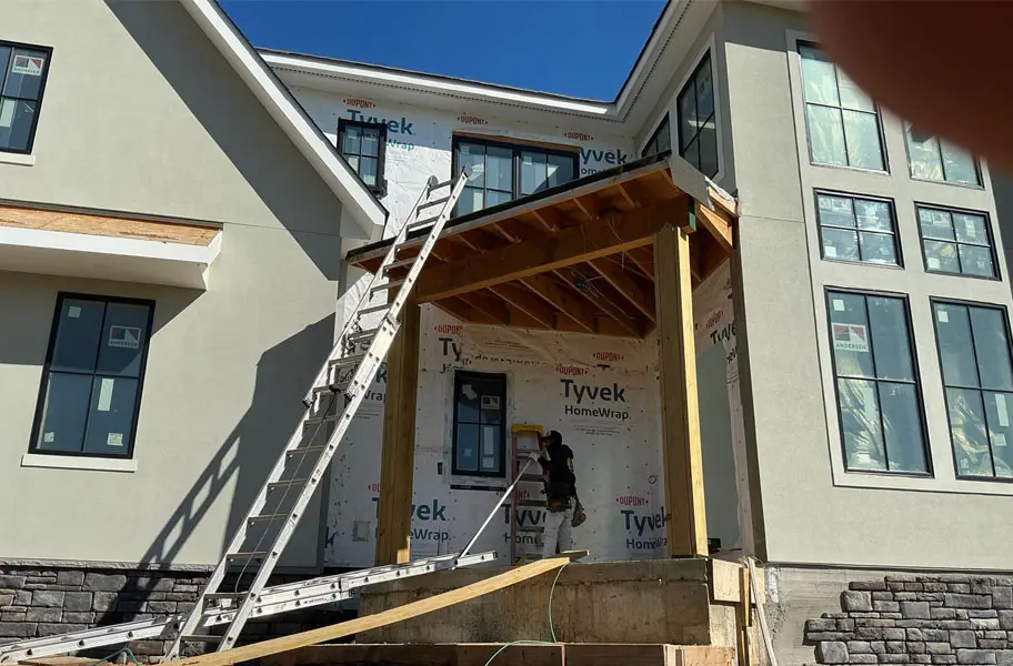 Vinyl siding installation, New Jersey